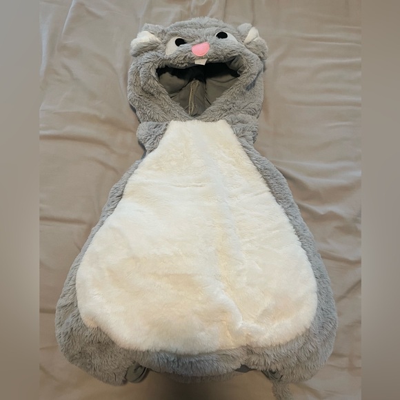 Adorable Gray Kids Mouse Halloween Costume Size 4T - Picture 2 of 8